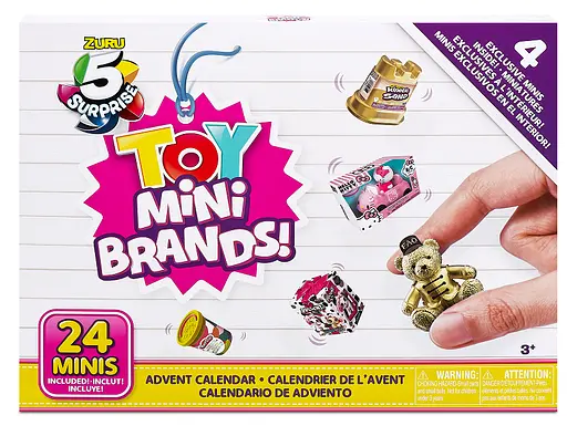 Ігровий набір Zuru Mini Brands TOY Адвент календар (6894754) - фото 1