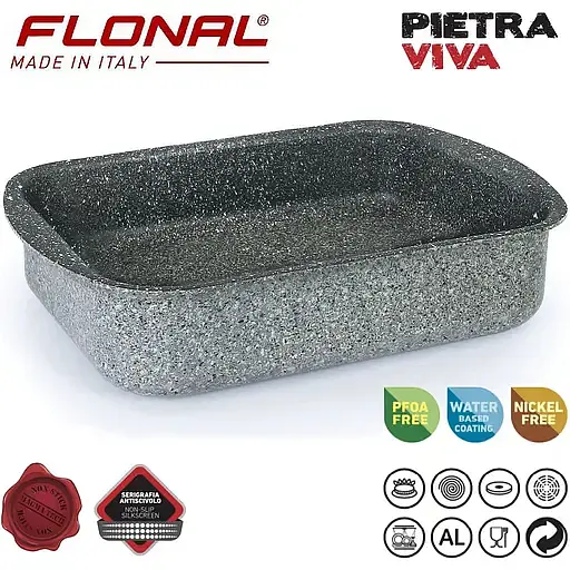 Форма для выпекания Flonal Pietra Viva 31х23 см (PV8LS3170) - фото 3