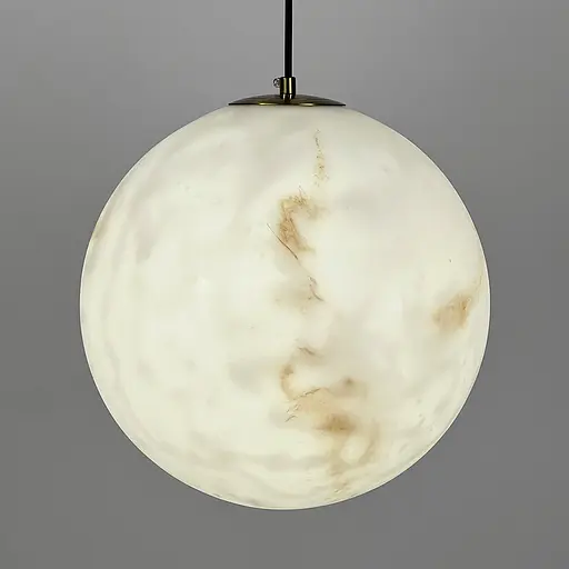 Підвісний світильник-куля з імітацією мармуру Ø 30 см Line F SGJ27-300 - фото 3