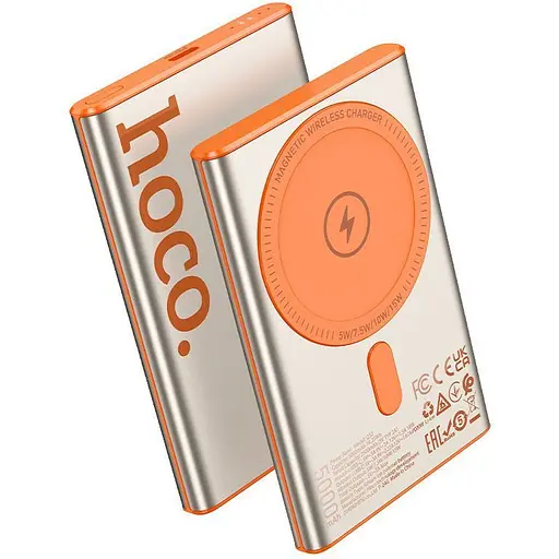 Внешний аккумулятор Hoco Q32 Bird 5000mAh 20W Titanium Gold [145010] - фото 3