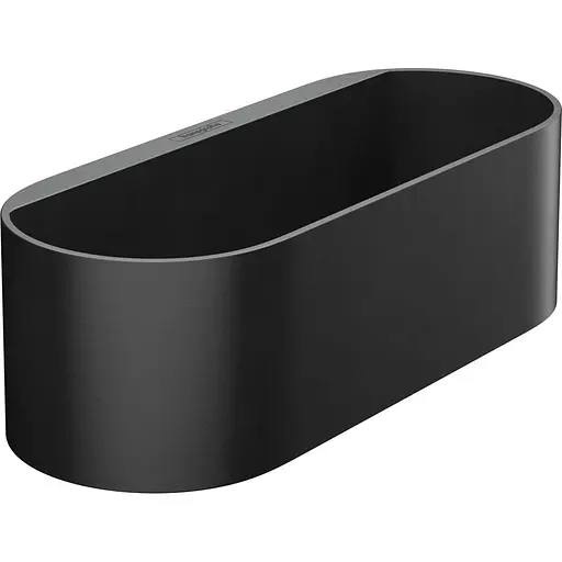 Полочка глубокая Hansgrohe WallStoris 25x10x7 см Matt Black 27912670, Черный матовый - фото 1