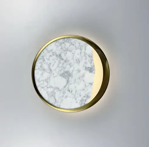 Сучасна модель бра Eclipse wall з мармуровим камінням Line F WA 221-240 - фото 1