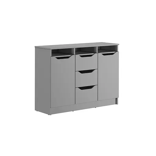 Комод в гостиную MebelStar 1200 Лилу 121x40x89 см Аляска белый (MBS-1299) - фото 5