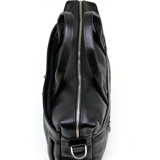 Чоловіча шкіряна сумка TARWA 39.5х29.5х9 см sum0026107 - фото 7