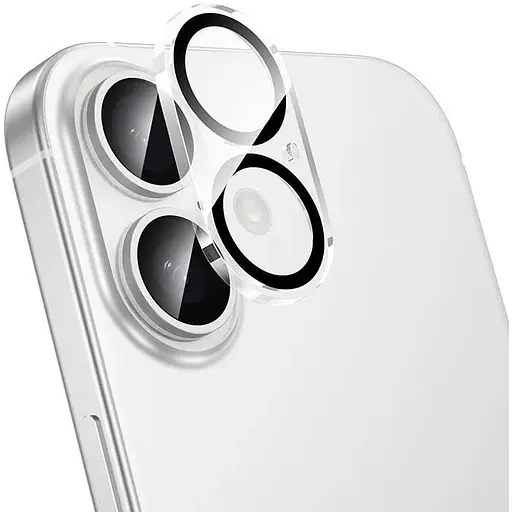 Защитное стекло для камеры iPhone 17 HOCO 3D night shooting circle lens glass set (25PCS) G13 - фото 1