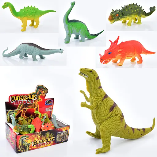 Фігурка Динозавр, від 18 см, антистрес - фото 2