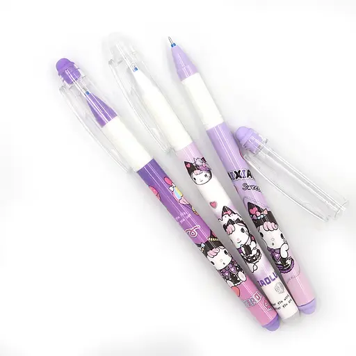 Ручка детская пиши-стирай Aodemei KUR, 0.38 мм, синяя, 12 шт.