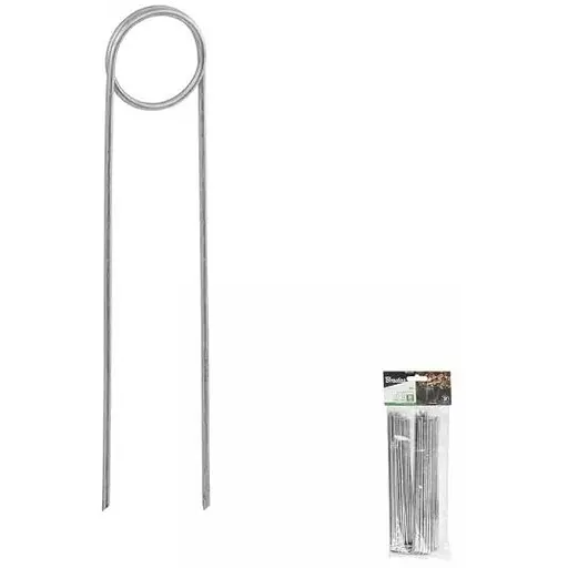 Шпилька Bradas металлическая 3.5/20 см - 10шт ATSMGO1320/10B - фото 1