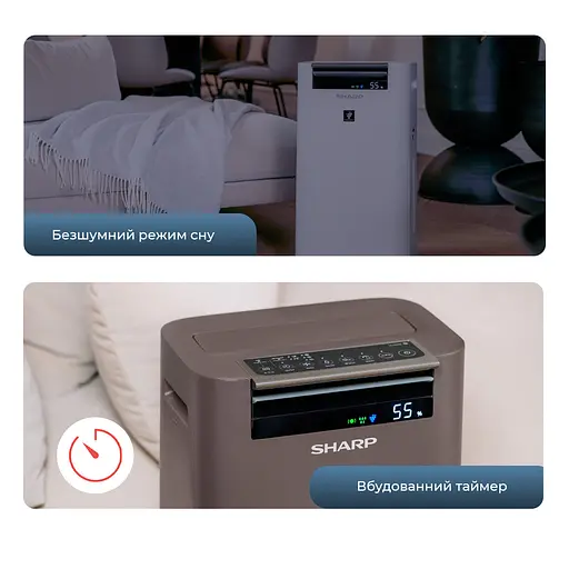 Воздухоочиститель Sharp KC-G40EUH - фото 8