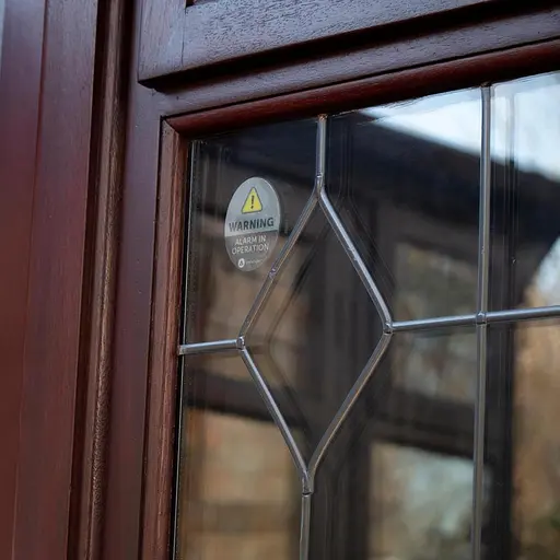 Датчик тревоги окна Сирена для разбития стекла 130 дБ Defender Ultra Slim Vibration Alarm 2 Pack - фото 2