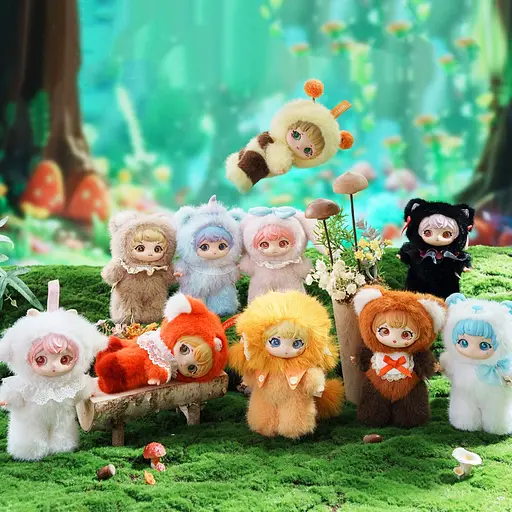 Колекційна м'яка іграшка з кільцем "Паті звіряток" Pop Top 17Zl-0601 серії "Ziyuli" - фото 6