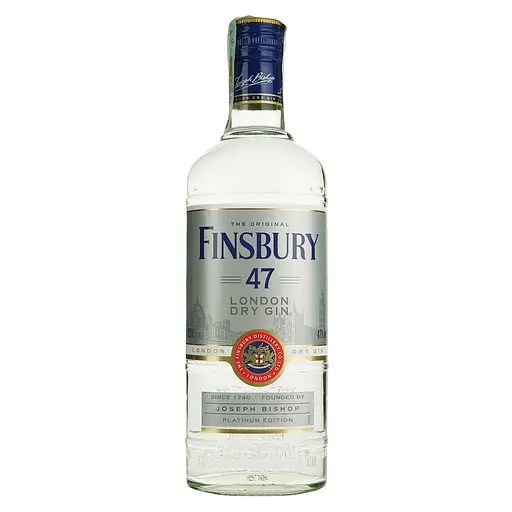 Джин Finsbury Platinum London Dry Gin 47% (2 шт. x 0.7 л) - фото 4