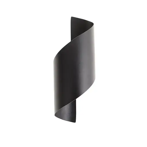 Подсветка Brille фасадная с изгибом LED 6W WW IP54 BK (AL-617)