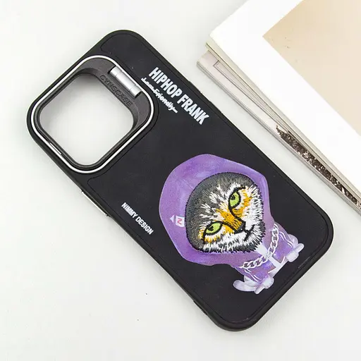 Чохол Epik TPU+PC Friends для Apple iPhone 15, 6.1 Black Cat - фото 3