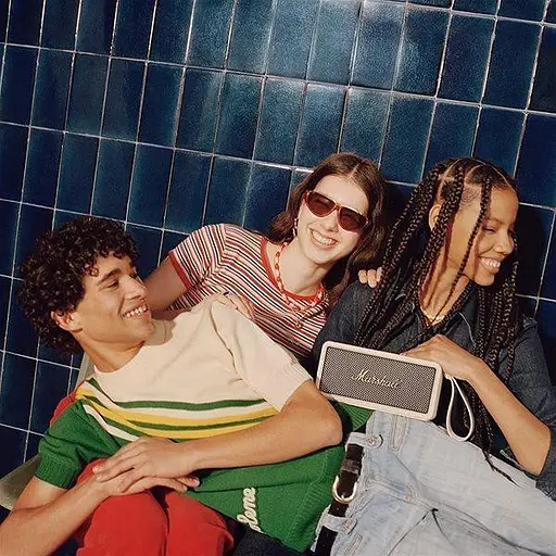 Портативна колонка Marshall Middleton Cream (1006262) - фото 10