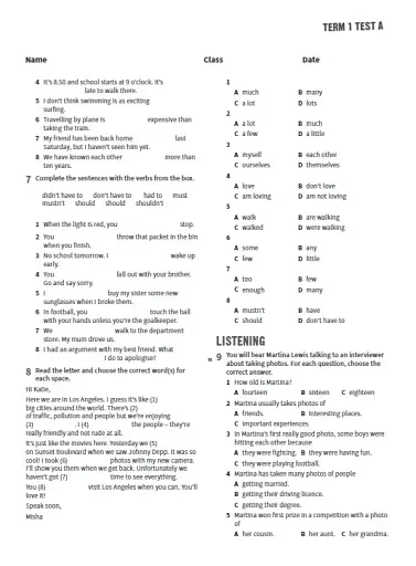 Prepare. Ukrainian Edition. Test Book 8 - фото 5