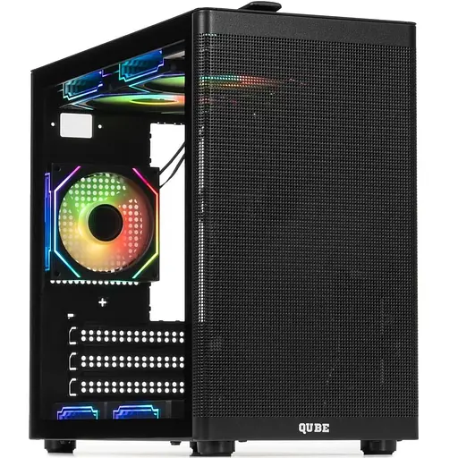 Корпус QUBE BRING ARGB Black (BRING_GBNU3) Без БП - фото 1