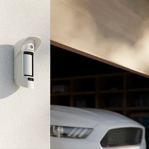 Ajax Бездротовий датчик руху з камерою та фото по запиту MotionCam Outdoor PhOD Jeweller білий - фото 3