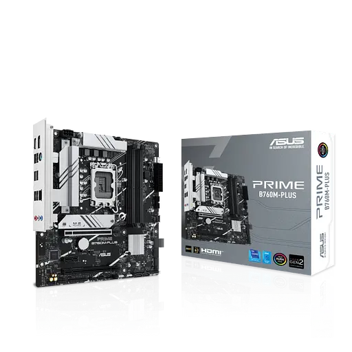 Материнська плата Asus B760M-Plus Prime LGA 1700 (PRIME B760M-PLUS)