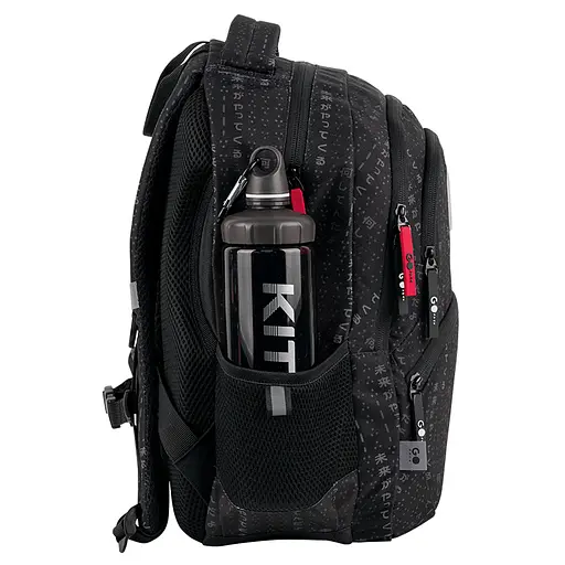 Рюкзак GoPack Education 175M-8 Anime boy Чорно-червоний (GO26-175M-8) - фото 5