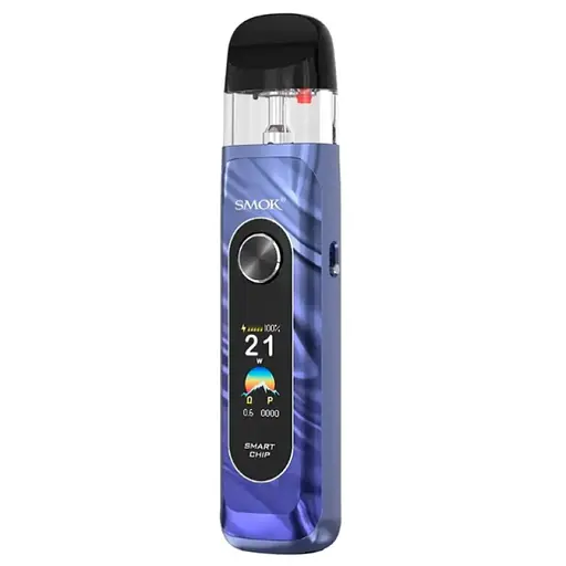 Под-система Smok Novo 6 40W Pod 1700mAh 3ml електронна сигарета Kit Blue (18830) - фото 1
