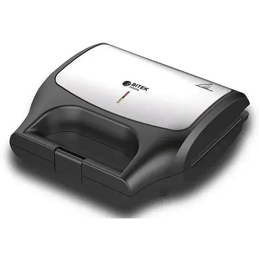 Мультимейкер 8в1 Bitek BT-551 съемные формы с антипригарным покрытием 1800 Вт Черный - фото 1