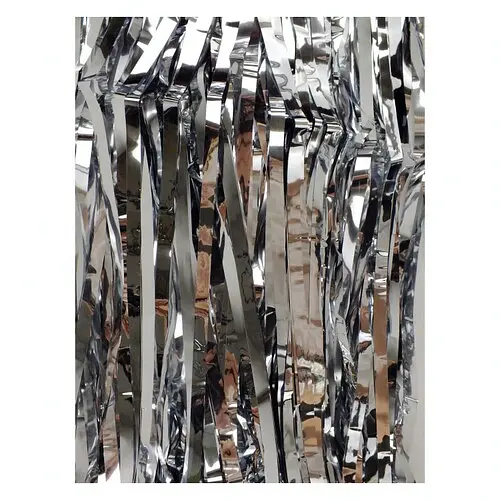 Штора Дождик фольга - фото 1