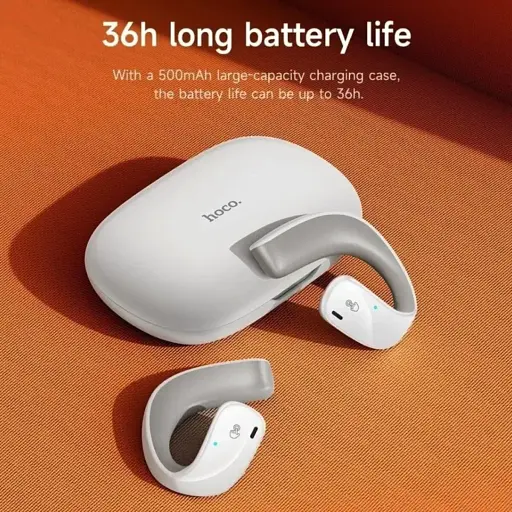 Навушники Hoco EQ4 Graceful true wireless BT headset White - фото 4