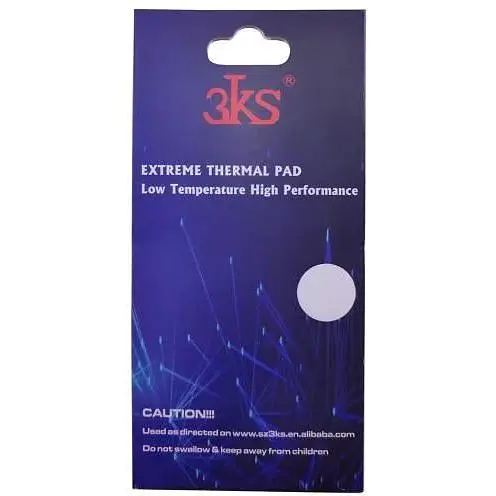 Термопрокладка 3KS TP-1480, 14.8 Вт/мК 8.5х4.5 см 0.5 мм (3K-1480-TP-13) - фото 1