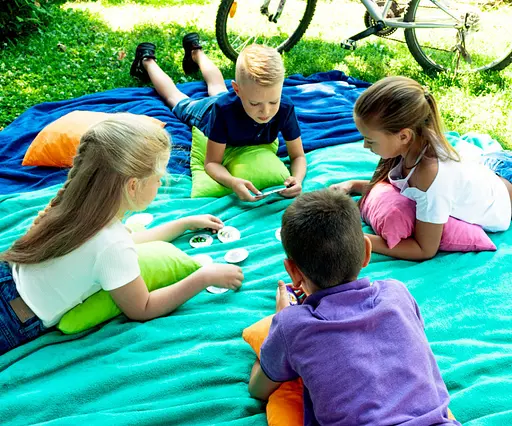 Дитяча настільна гра в мішечку "Школа бджоли" VT8077-15 карткова - фото 2
