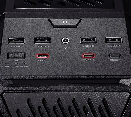 Корпус ASUS ROG Hyperion GR701 BTF Edition Black (90DC00F0-B39020) без блока питания - фото 7