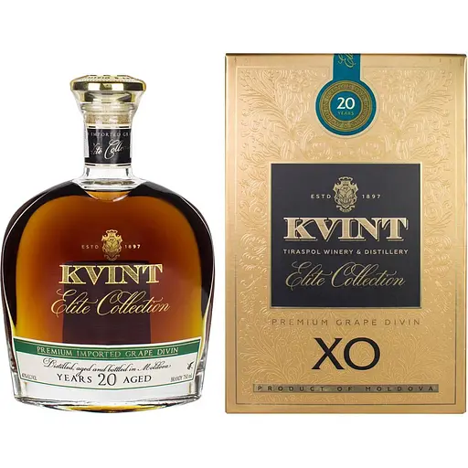 Дивин Kvint Elite Collection XO 20 лет 40% 0.75 л в подарочной упаковке