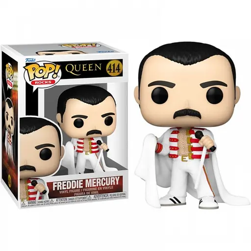 Фігурка Funko Pop Квін Фредді Мерк'юрі Queen Freddie Mercury 10 см FP Q FM 414