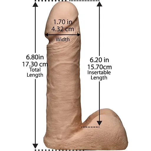 Трусики со страпоном Doc Johnson Vac-U-Lock 7 Inch UltraSkyn Ultra Harness - фото 3