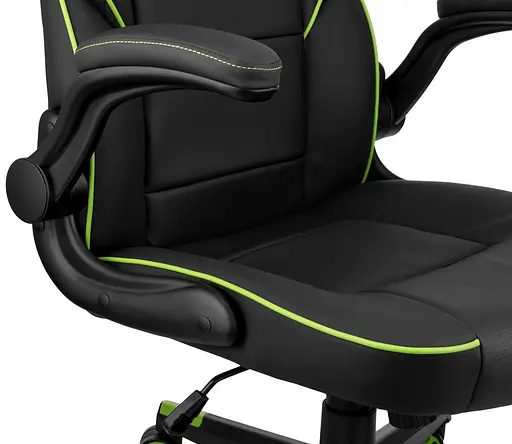 Ігрове крісло 2E Gaming Hebi Black/Green (2E-GC-HEB-BK) - фото 7