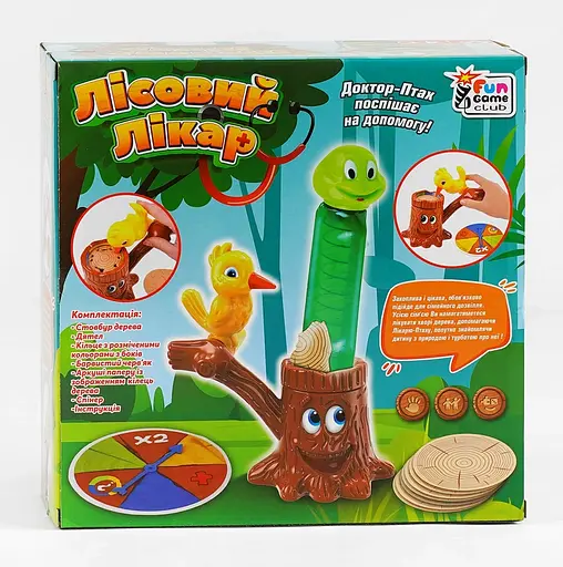 Настольная игра "Лесной врач" 13892 4FUN Game Club, в коробке (6945717411647) - фото 1