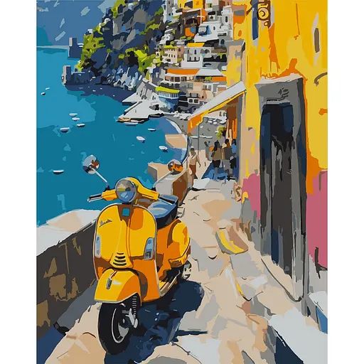 Картина за номерами Santi Романтичне узбережжя 40х50 см (955748)