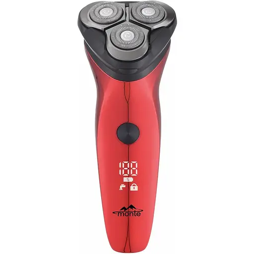 Електробритва Monte IPX6 система подвійних лез 5 ват цифровий LCD індикатор роботи