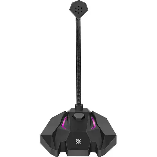 Стримовый микрофон Defender Tone GMC 100 USB LED (кабель 1.5м) Черный - фото 2