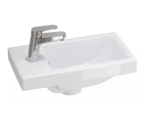 Тумба навісна ПіК Сіметрі ліва + раковина Cersanit Como 40 см Білий 30412 - фото 4