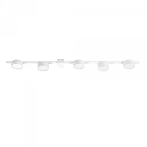 Світильник Videx під лампу 5xGX53 накладний Білий (VL-SPF32-5W) - фото 2