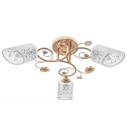 Люстра стельова Brille E27 60W G (LK-583C/3)