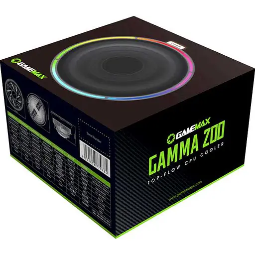Кулер для процессора GameMax GAMMA 200 intel amd (GAMMA200) - фото 7