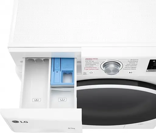 Стирально-сушильная машина LG F2V3FG0W (7096461) - фото 7