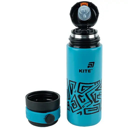 Термос Kite темно-бірюзовий 500 мл (K25-1222-1) - фото 2