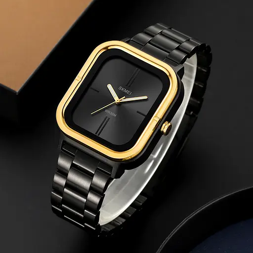 Наручний годинник чоловічий 2275GD Gold Skmei acs0030063 - фото 4