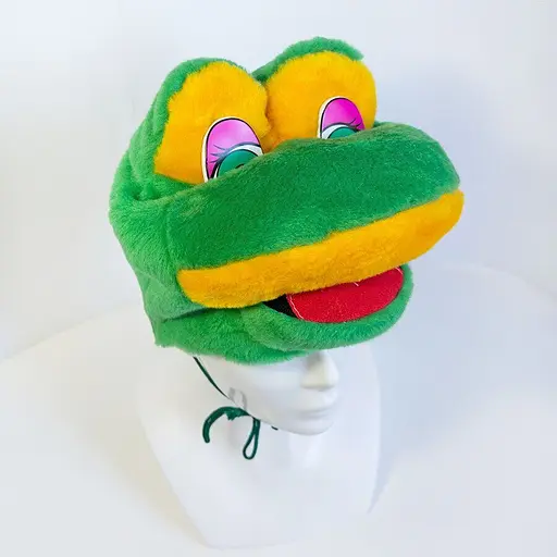Маскарадная шапочка Лягушка