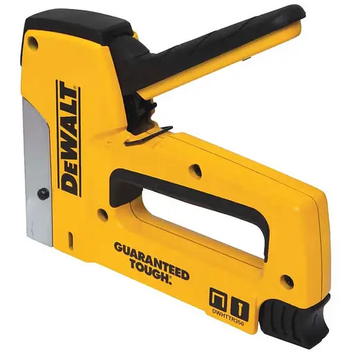 Степлер DeWalt Heavy Duty для скоб типу G 6-14 мм та цвяхів типу J 12, 15 мм (DWHTTR350-0) - фото 4