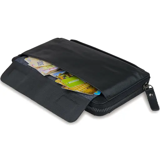 Кожаный клатч мужской Vintage 22,5х12х4 см sum0012743 - фото 5