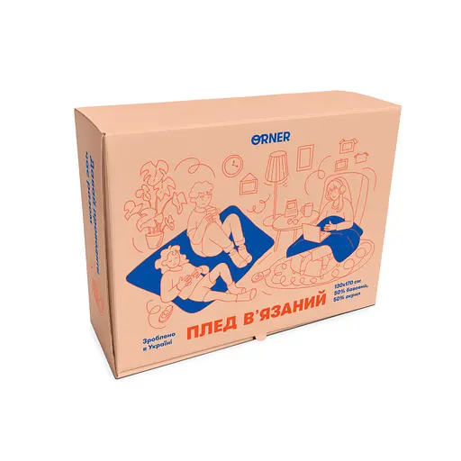 Плед Orner Дерево життя бежевий 130 x 170 см - фото 9